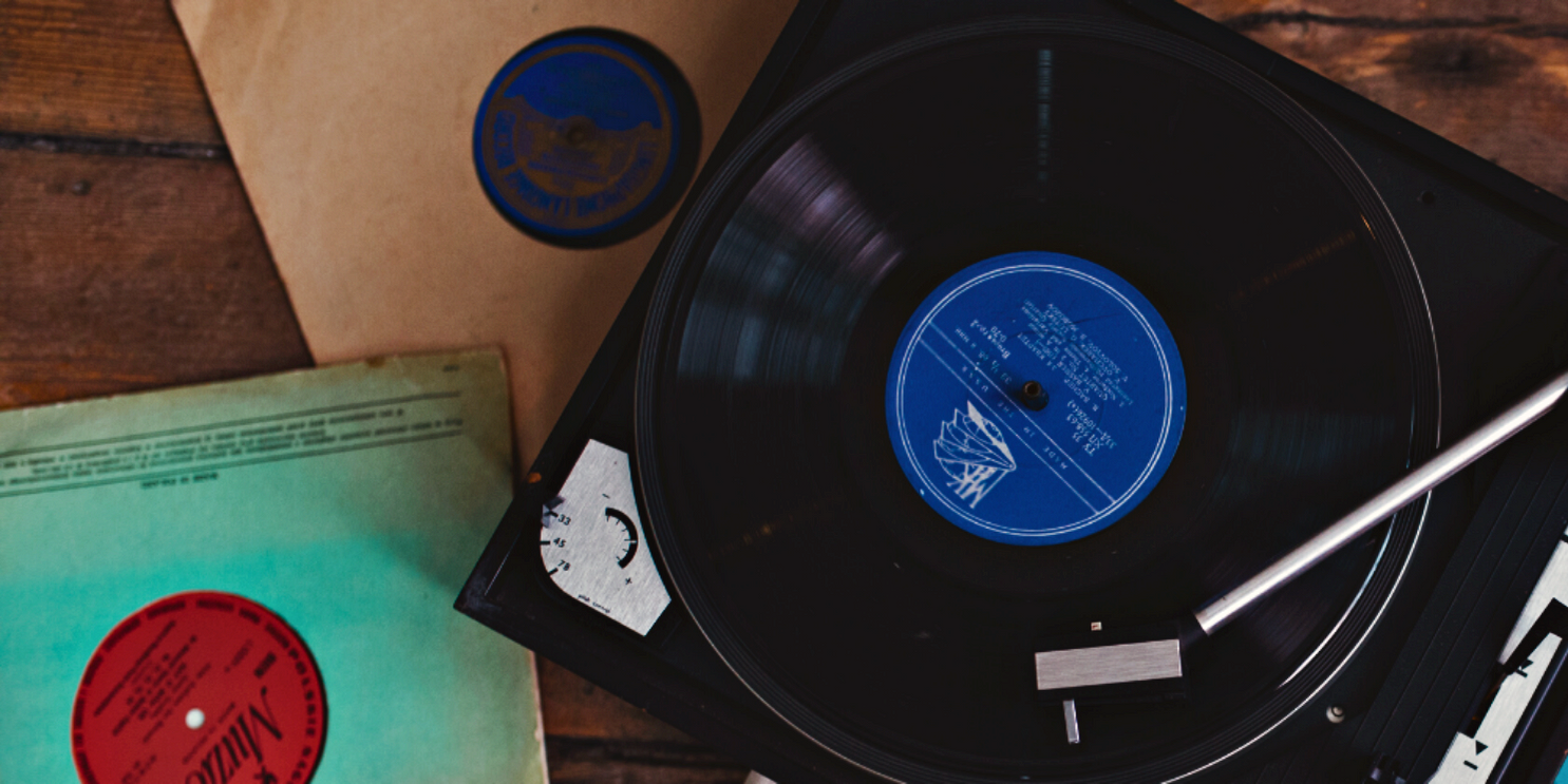 Vinyl and a music player - Soulshine's Vinyl Section