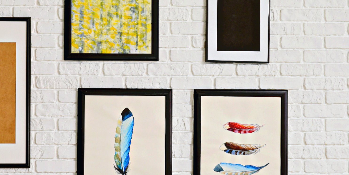 Five frames showing various arts - Soulshine's Wall Decor Section
