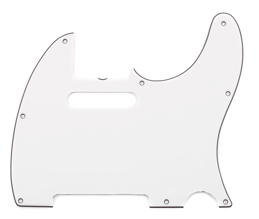FENDER AM STD TELE WHITE 8HOLE PICKGUARD