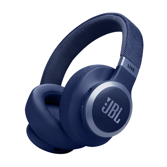 JBL Live 770NC BLUE ADAPTIVE NOISE CANCELLING WIRELESS HEADPHONES
