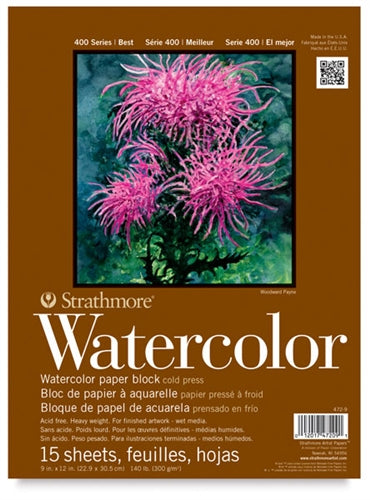 Strathmore Watercolour Block 11x15 "