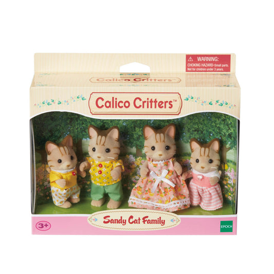 Calico Critters - Sandy Cat Family