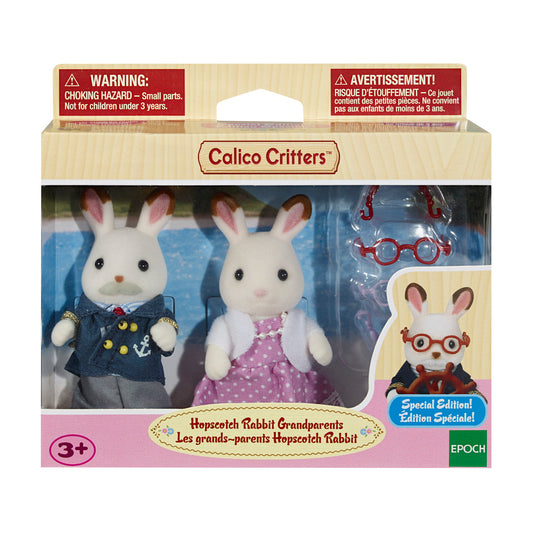 Calico Critters - Chocolate Rabbit Grandparents