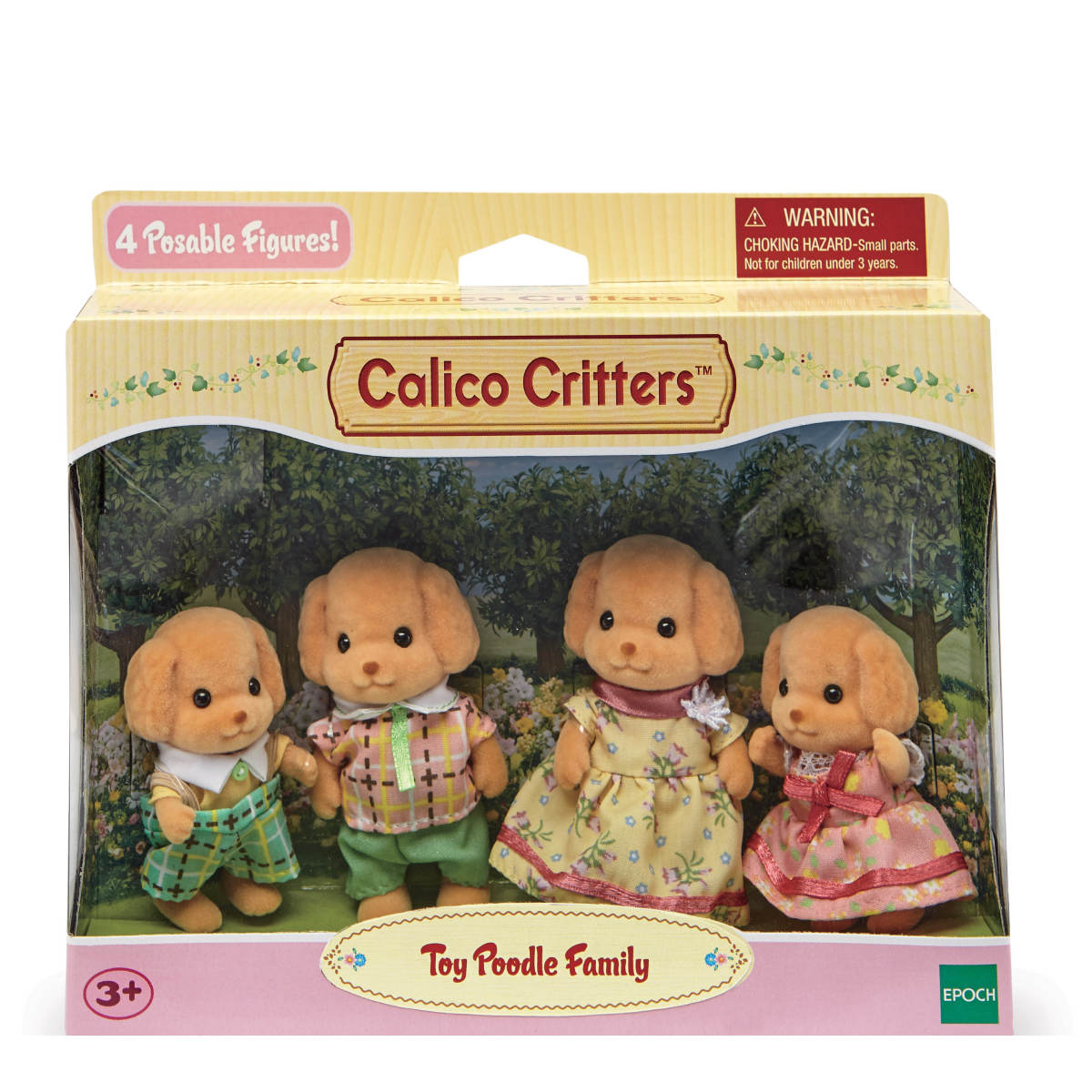 Calico Critters - Toy Poodle Family