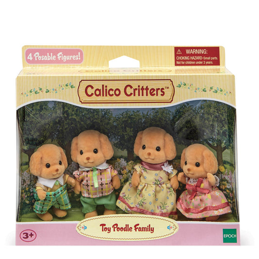 Calico Critters - Toy Poodle Family