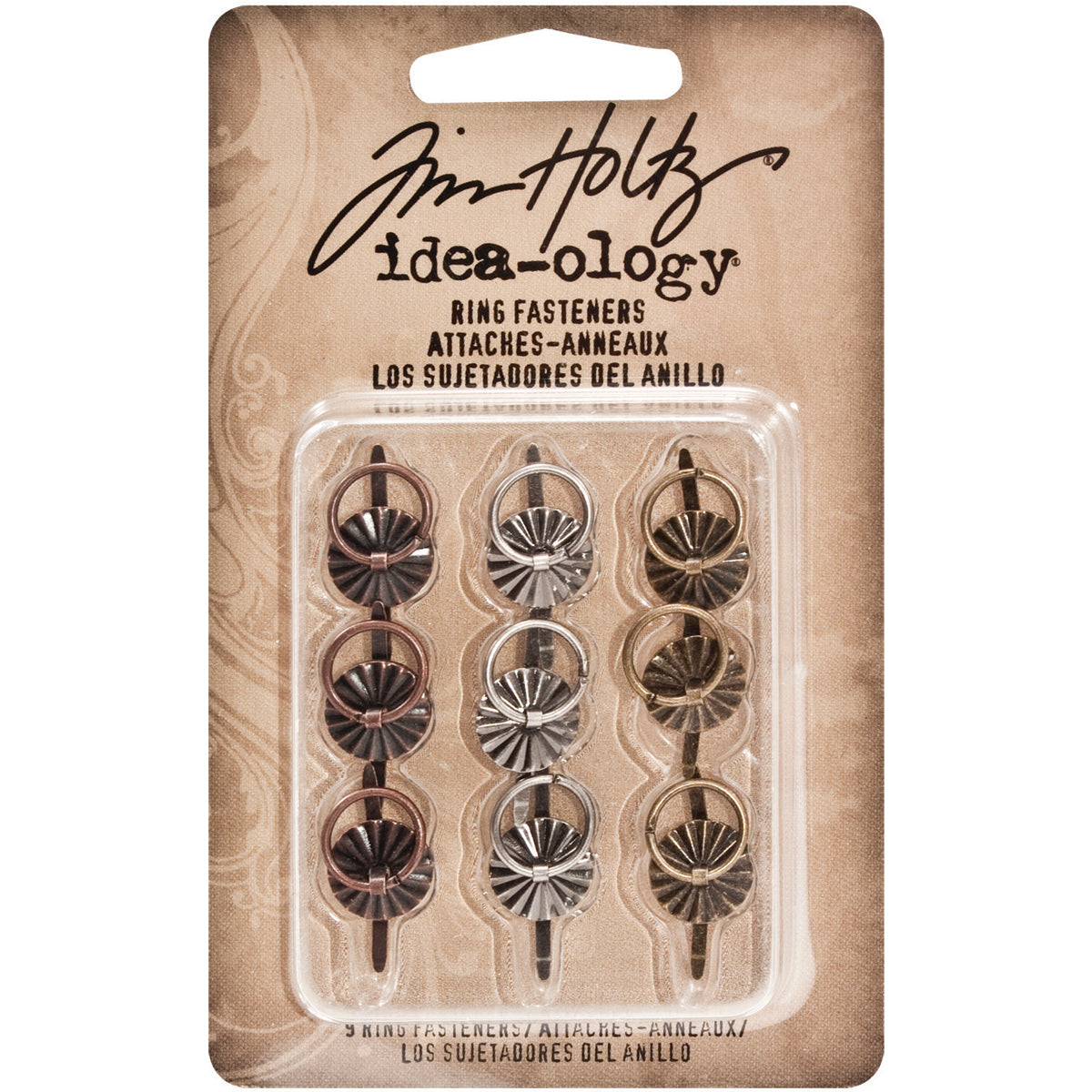 Tim Holtz Idea-Ology : Ring Fasteners
