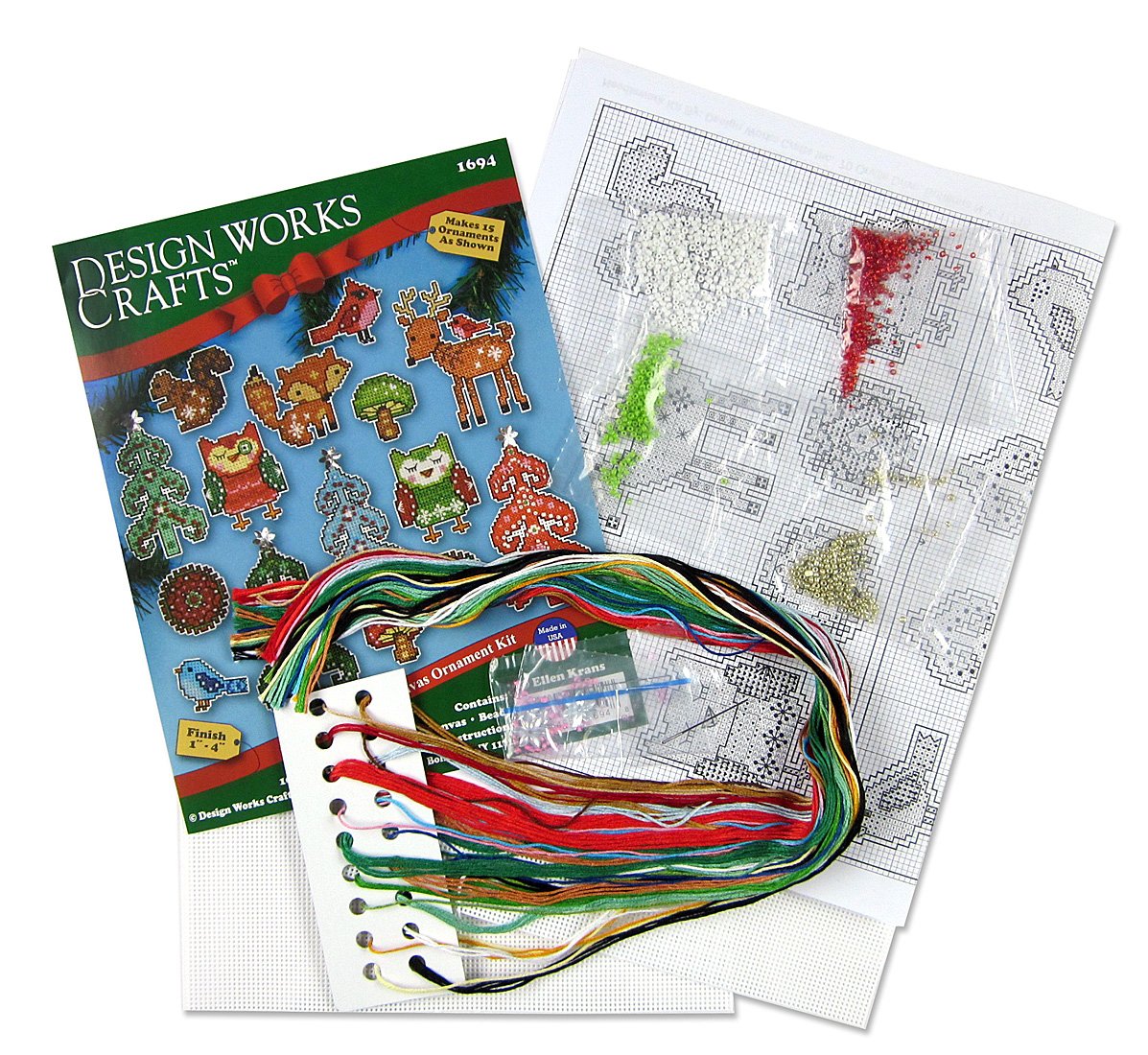 Design Works Crafts #14 Plastic Canvas Ornament Kit