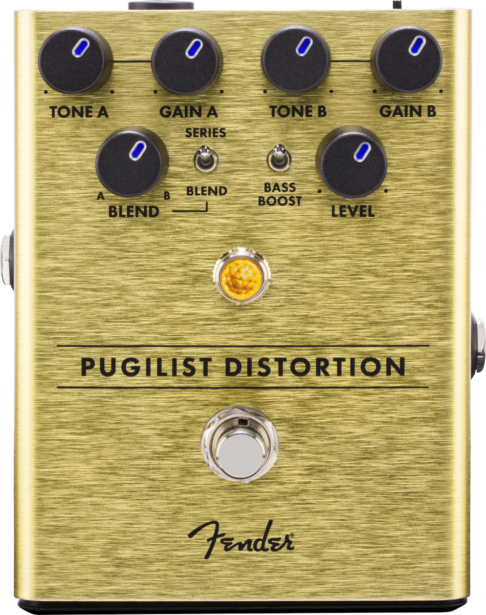 Fender Pugilist Distortion pedal for guitar