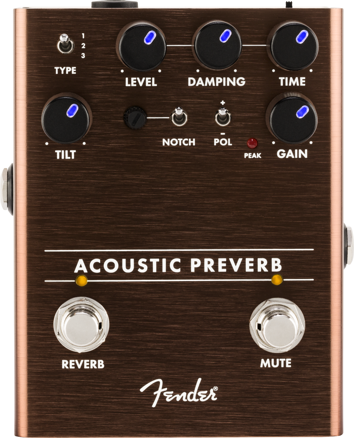 Acoustic Preverb Acoustic Preamp/Reverb guitar pedal
