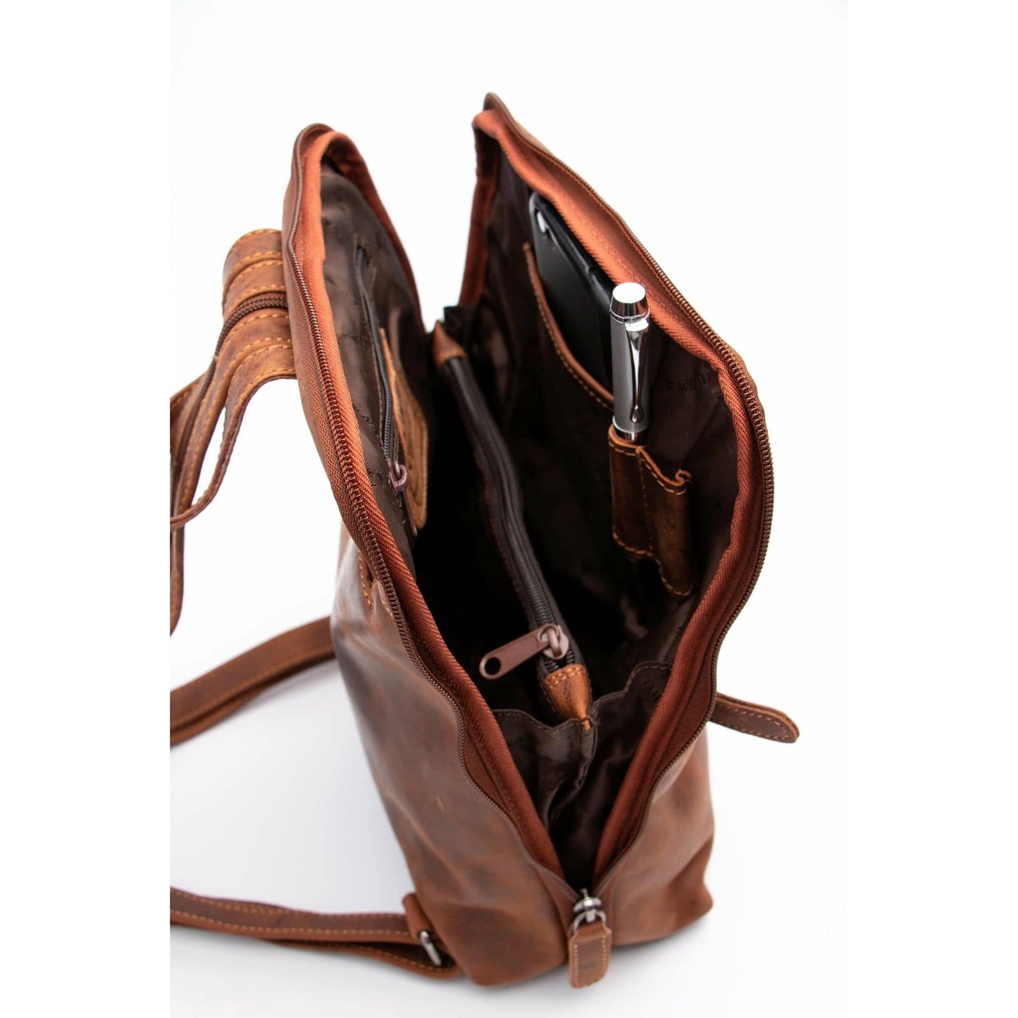 Greenwood Leather - Leather Backpack Claire