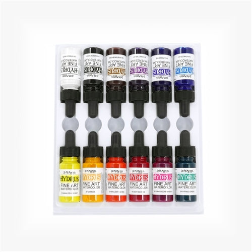 HYDRUS FINE ART WATERCOLOR * SET OF 12 -