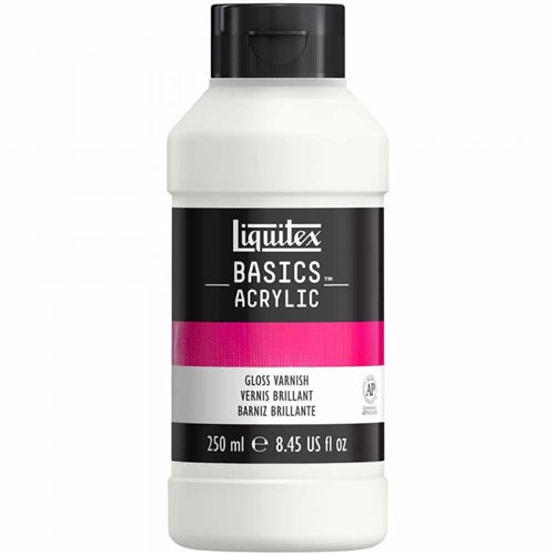 Liquitex Basic Acrylic Gloss Varnish 250 ml