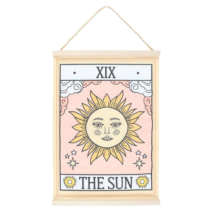 Something Different Wholesale The Sun Vintage Tarot Card Wall Hanging