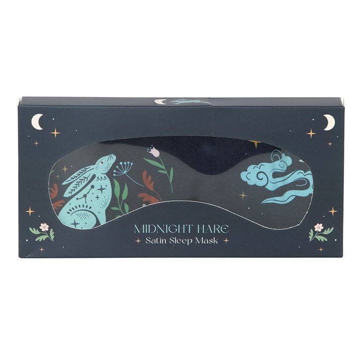 Something Different Wholesale Mystical Midnight Hare Satin Sleep Mask