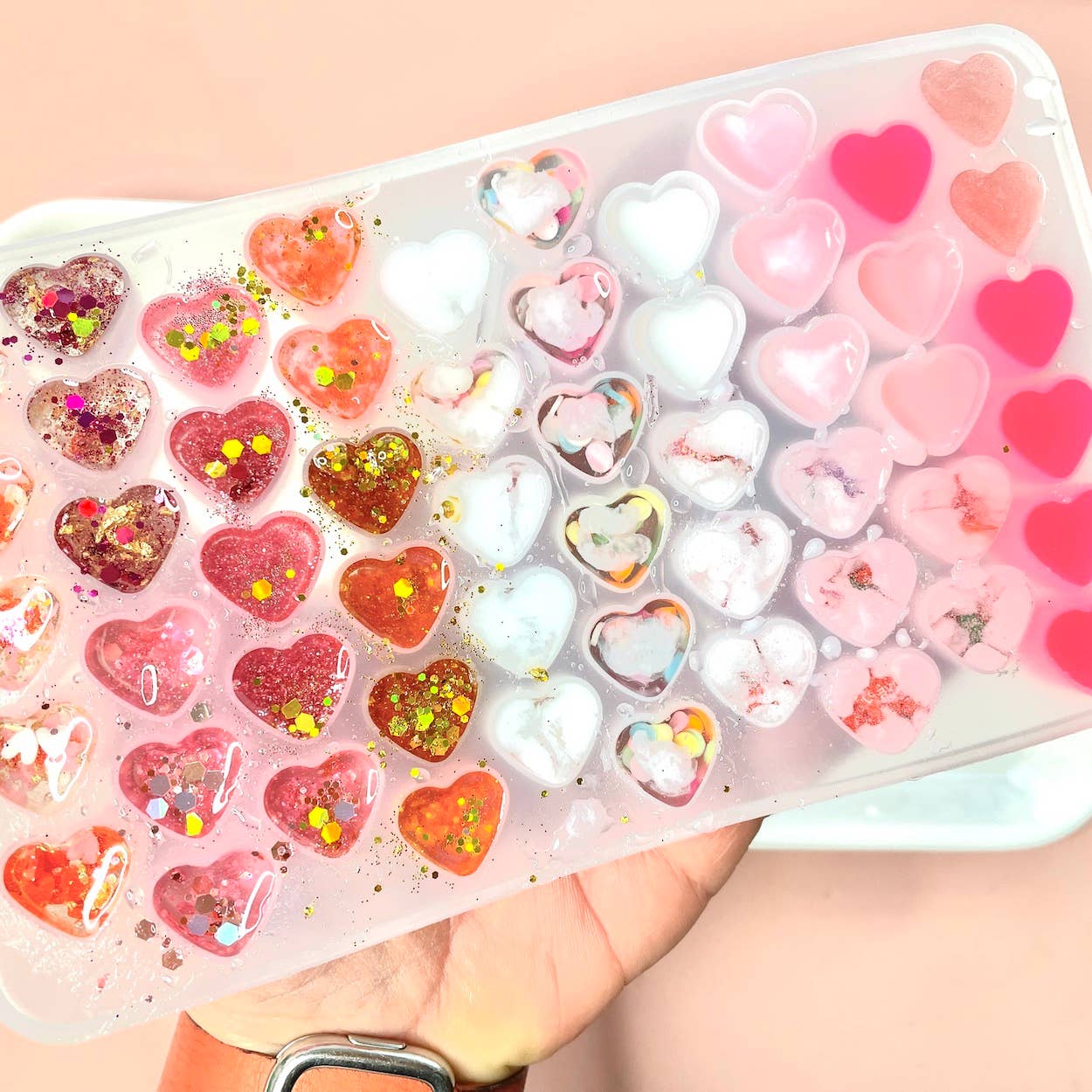 Jewelry Made by Me : Silicone Mold 55 Hearts
