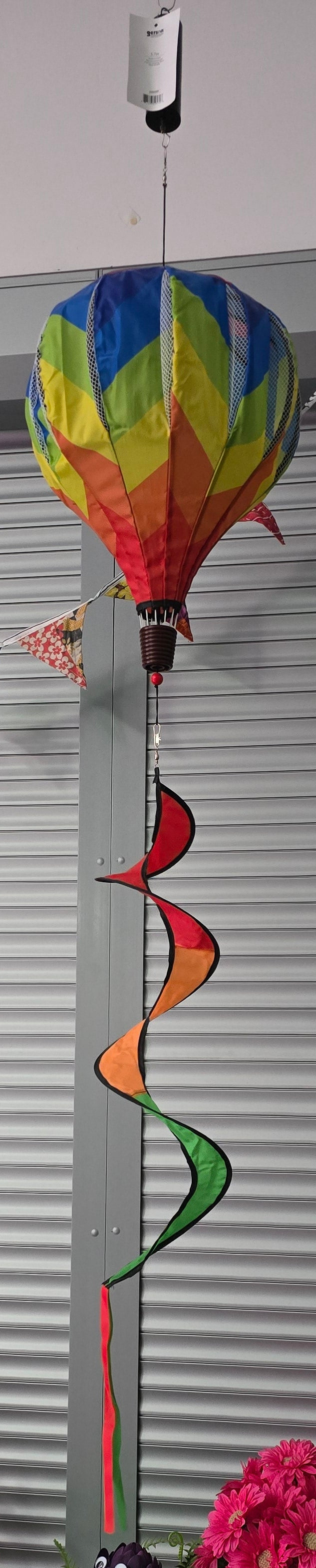 Ganz ~ Hot Air Balloon Wind Spinner - Butterflies