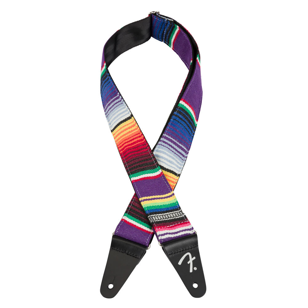 FENDER SERAPE PURPLE MULTI 2" GUITAR STRAP
