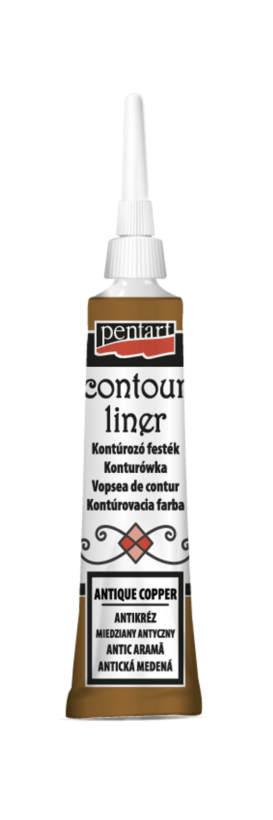Pentart - Contour Liner 20ml - Colour Variety