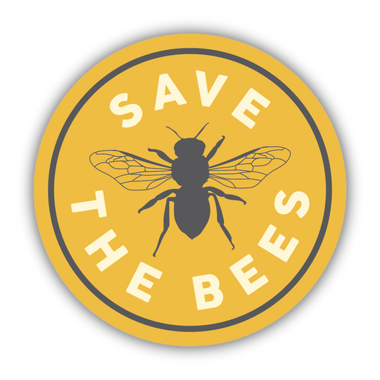 SAVE THE BEES STICKER