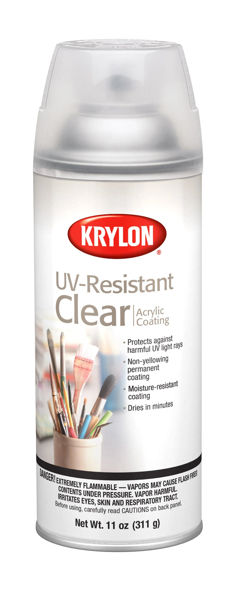 Krylon UV-Resistant Clear Acrylic Coating 11oz