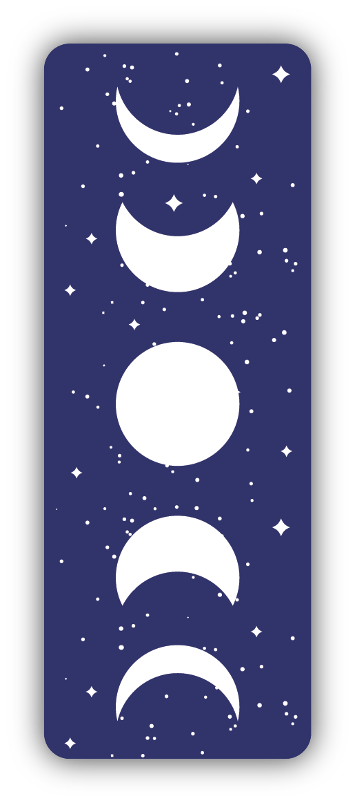 MOON PHASES STICKER