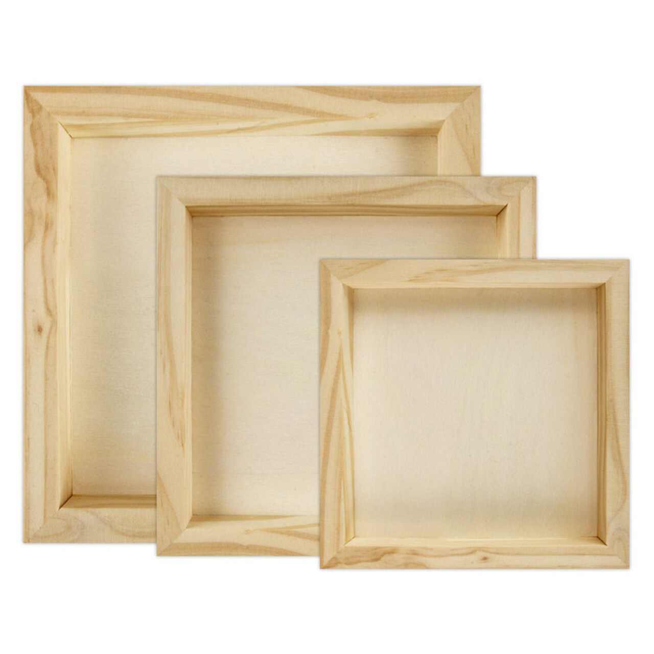 Wooden Trays Set of 3