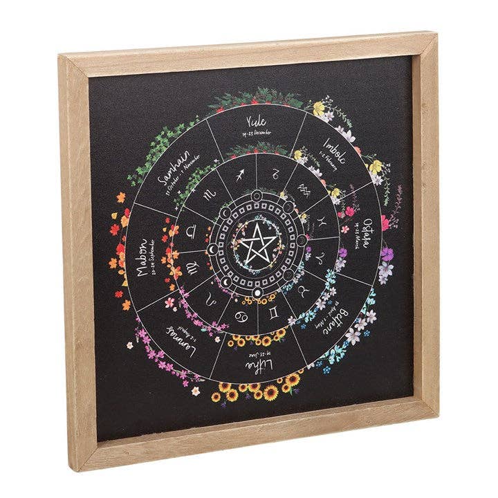 Something Different Wholesale Wheel of the Year Framed Wall Art Print