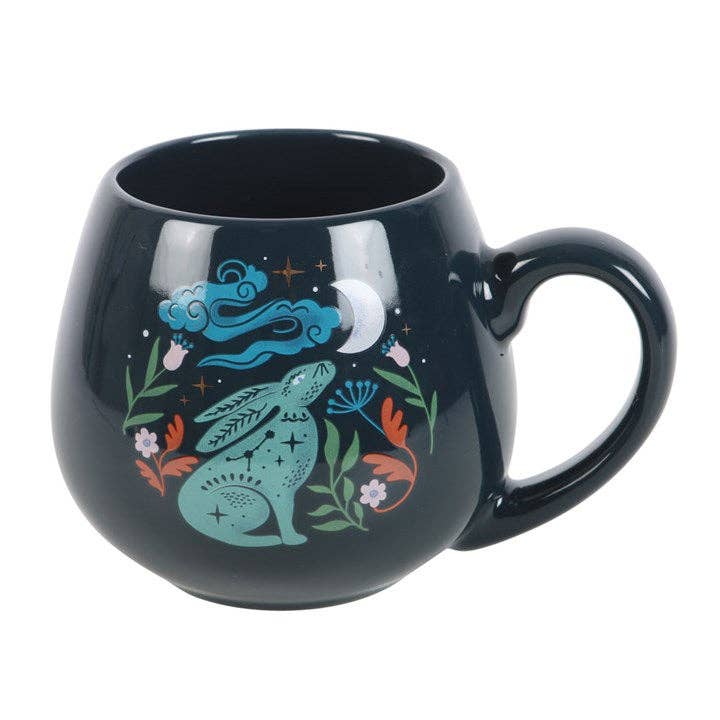 Something Different Wholesale Mystical Midnight Hare Rounded Mug