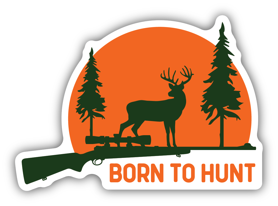 Born to Hunt Sticker