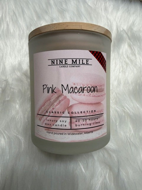 Nine Mile Candles - Pink Macaroon