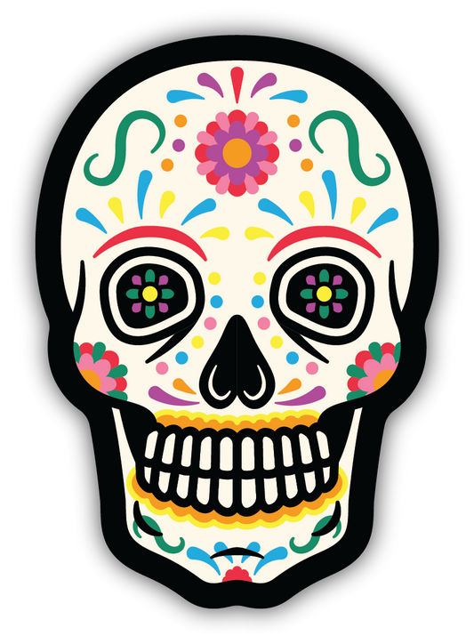SUGAR SKULL STICKER