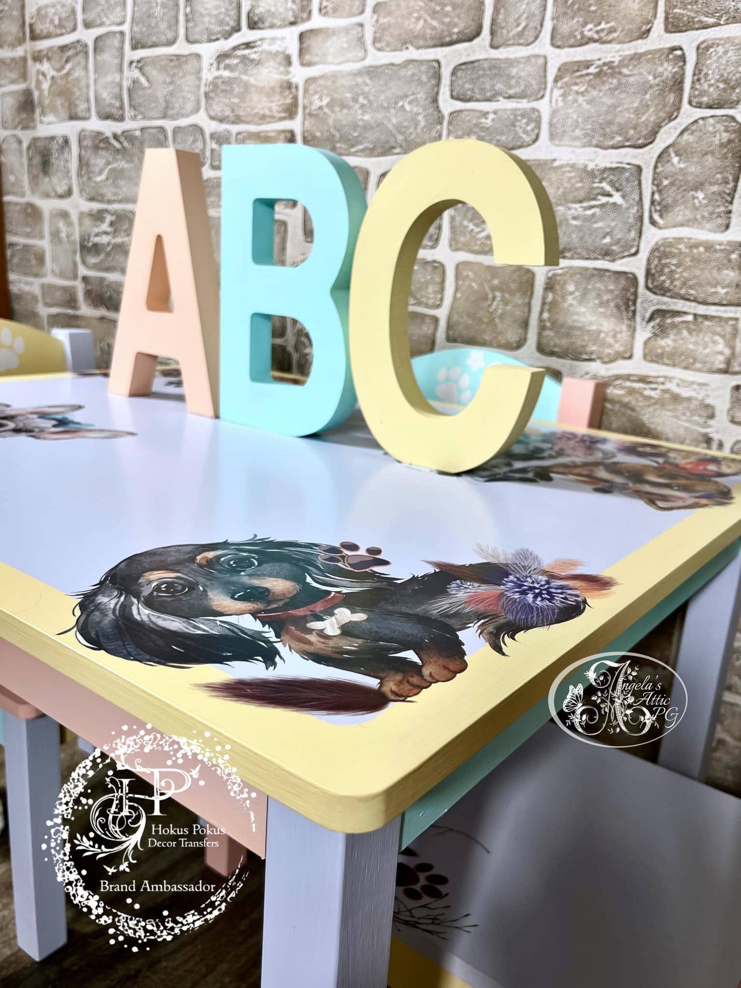 Hokus Pokus Petite Decor Transfer A Dogs Life