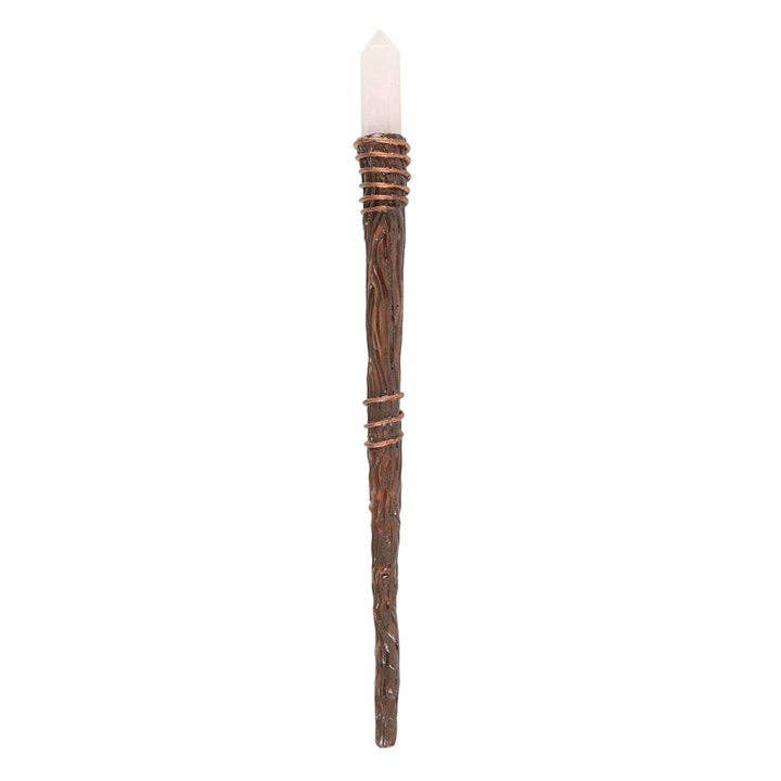 Something Different Wholesale Thin Energy Clearing Aura Quartz Crystal Wand