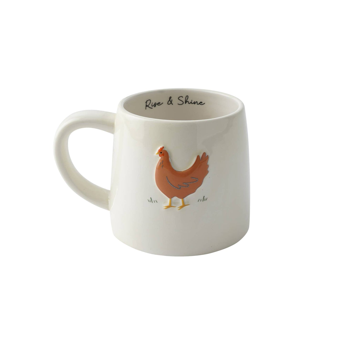 CGB Giftware : Bramble Farm Chicken Stoneware Mug