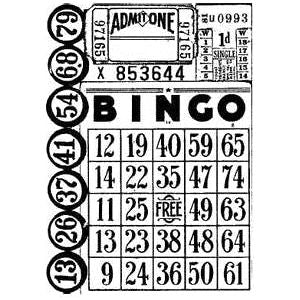 Tim Holtz Stampers Anonymous - Components Stamp, Games