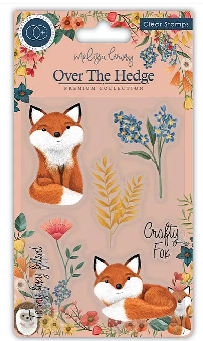Craft Consortium - Over the Hedge - Henry the Fox Clear Stamp