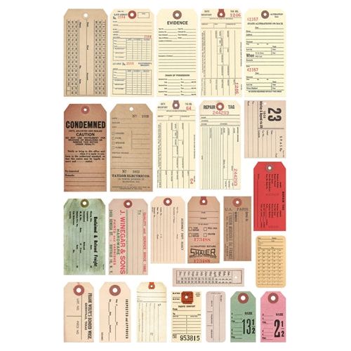 Tim Holtz Salvaged Tags
