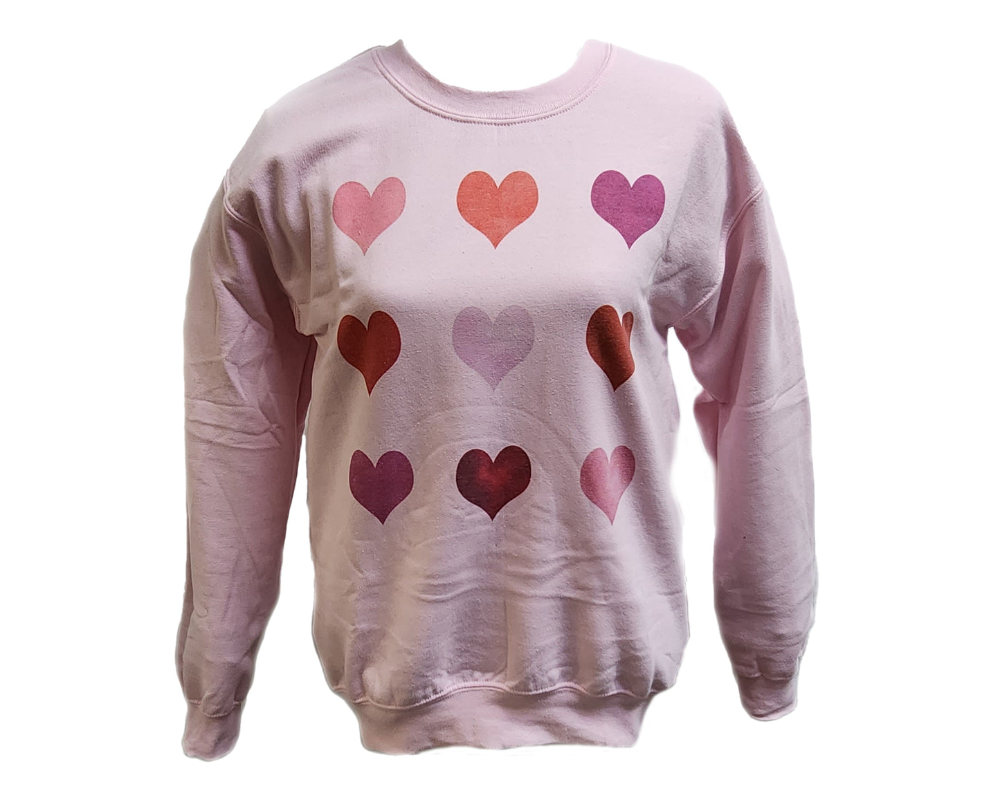 Pink Heart Sweater