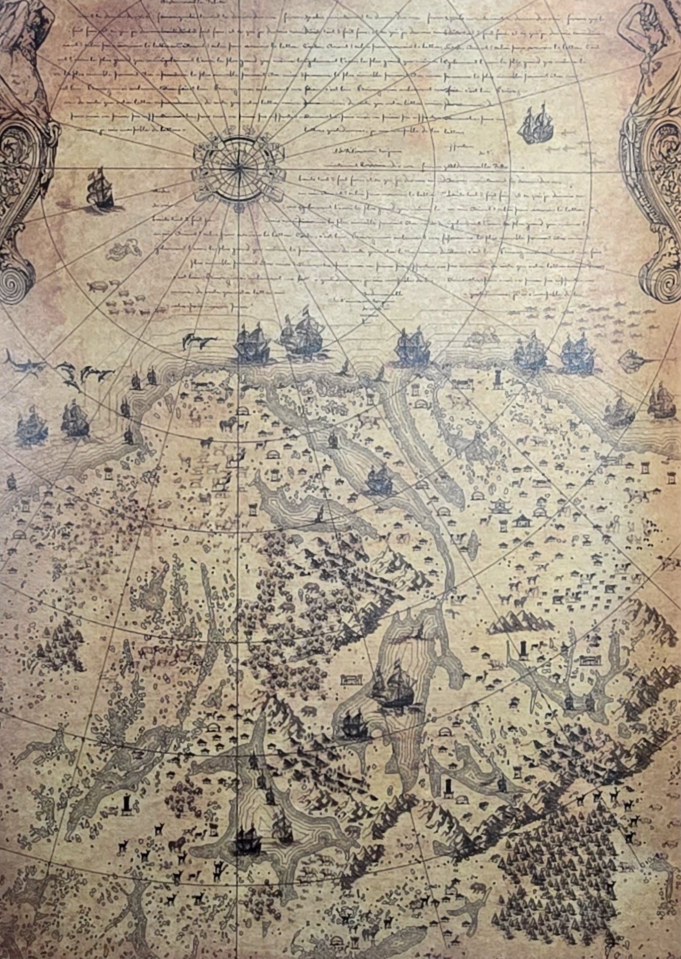CoraCrea Crafts - Sticker Sheet ~ Maps