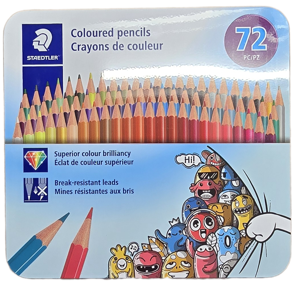 Staedtler Coloured Pencilsd 72 pc