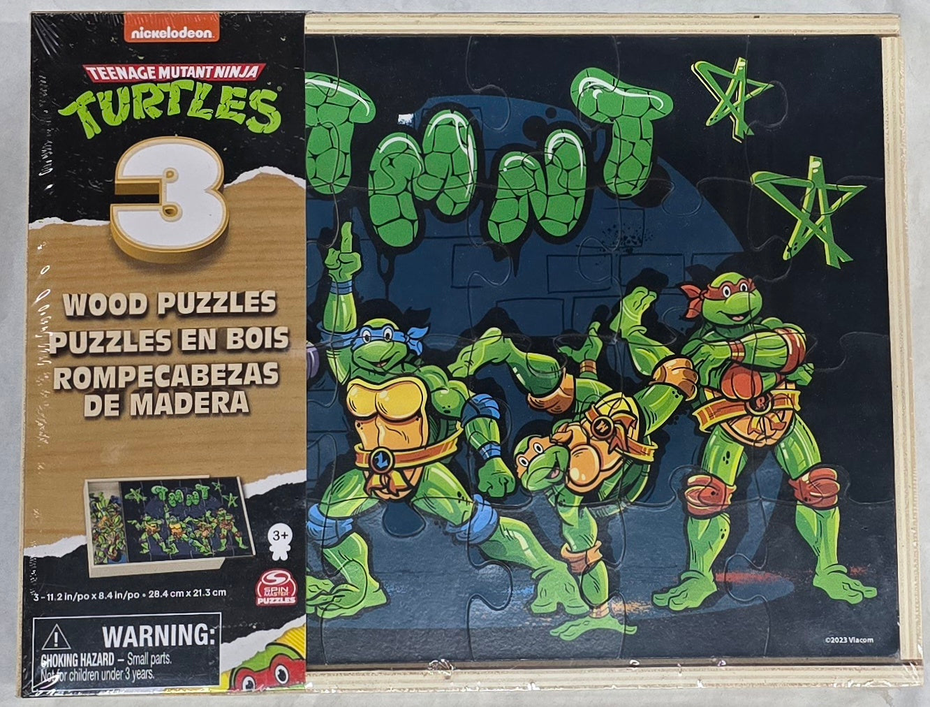 TMNT WOODEN PUZZLE