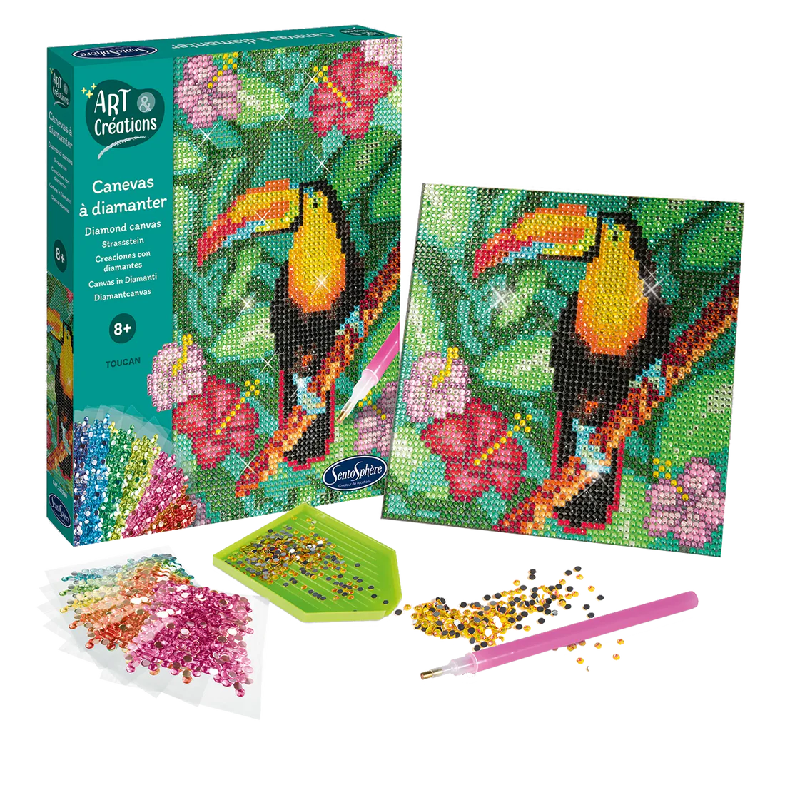 Art & Creations Diamond Canvas - Toucan