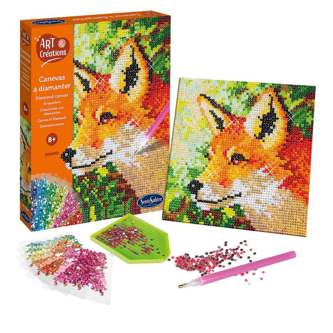 Art & Creations Diamond Canvas - Fox