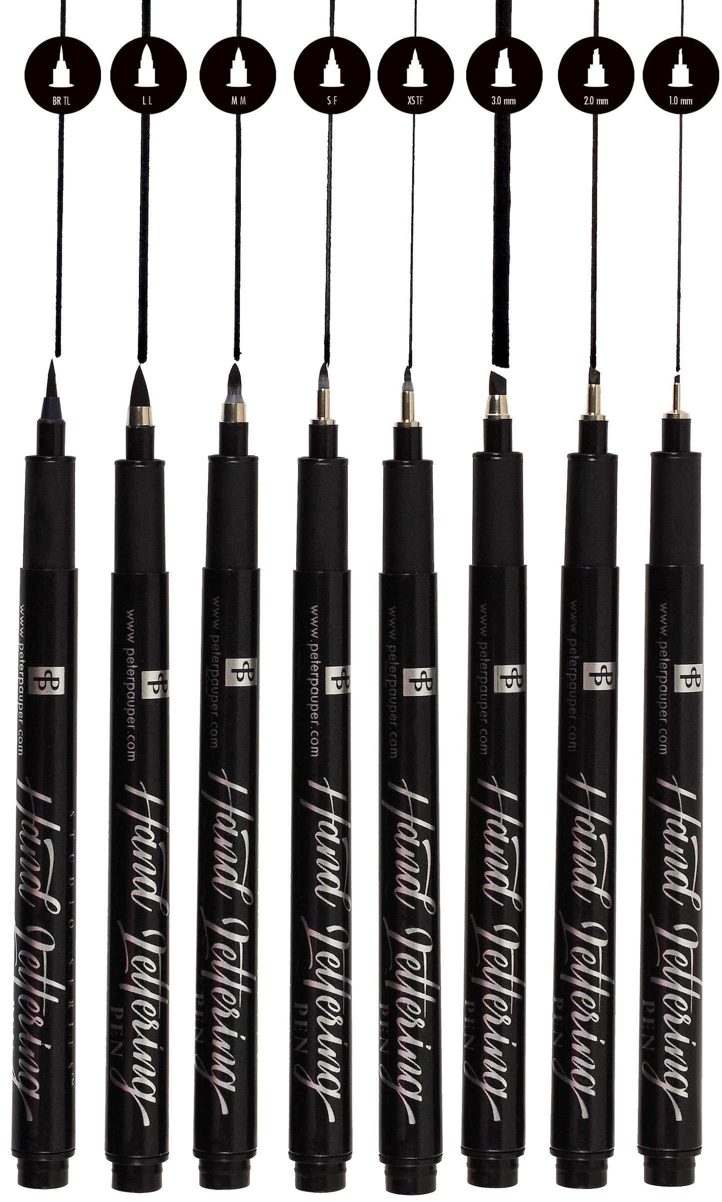 Peter Pauper Press - Studio Series Hand Lettering Pens