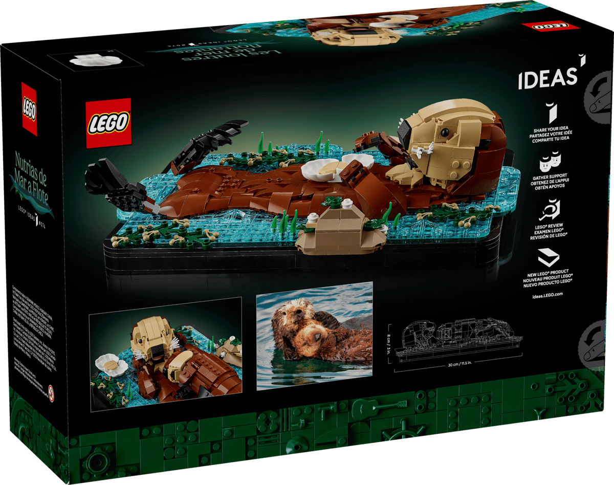 Lego Ideas : Floating Sea Otters