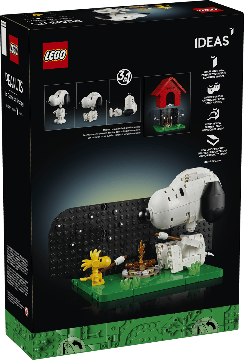 Lego Ideas - Peanuts : Snoop's Doghouse