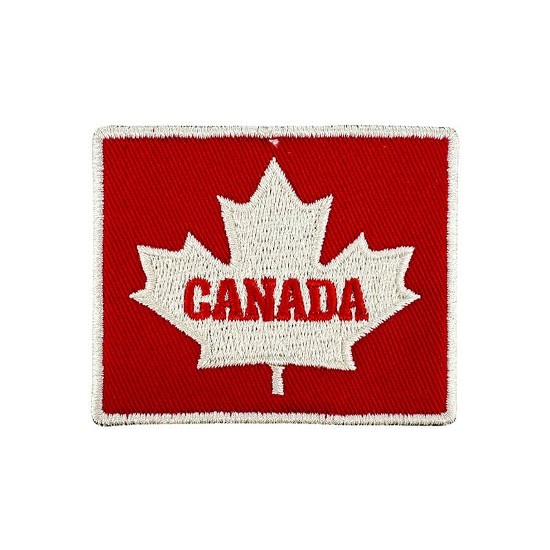 Northern Icons Canada Canada iron-on embroidery patch