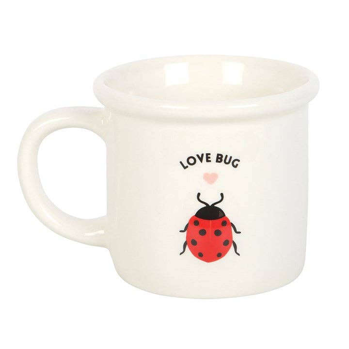 Love Bug Lady Bug Ceramic Mug