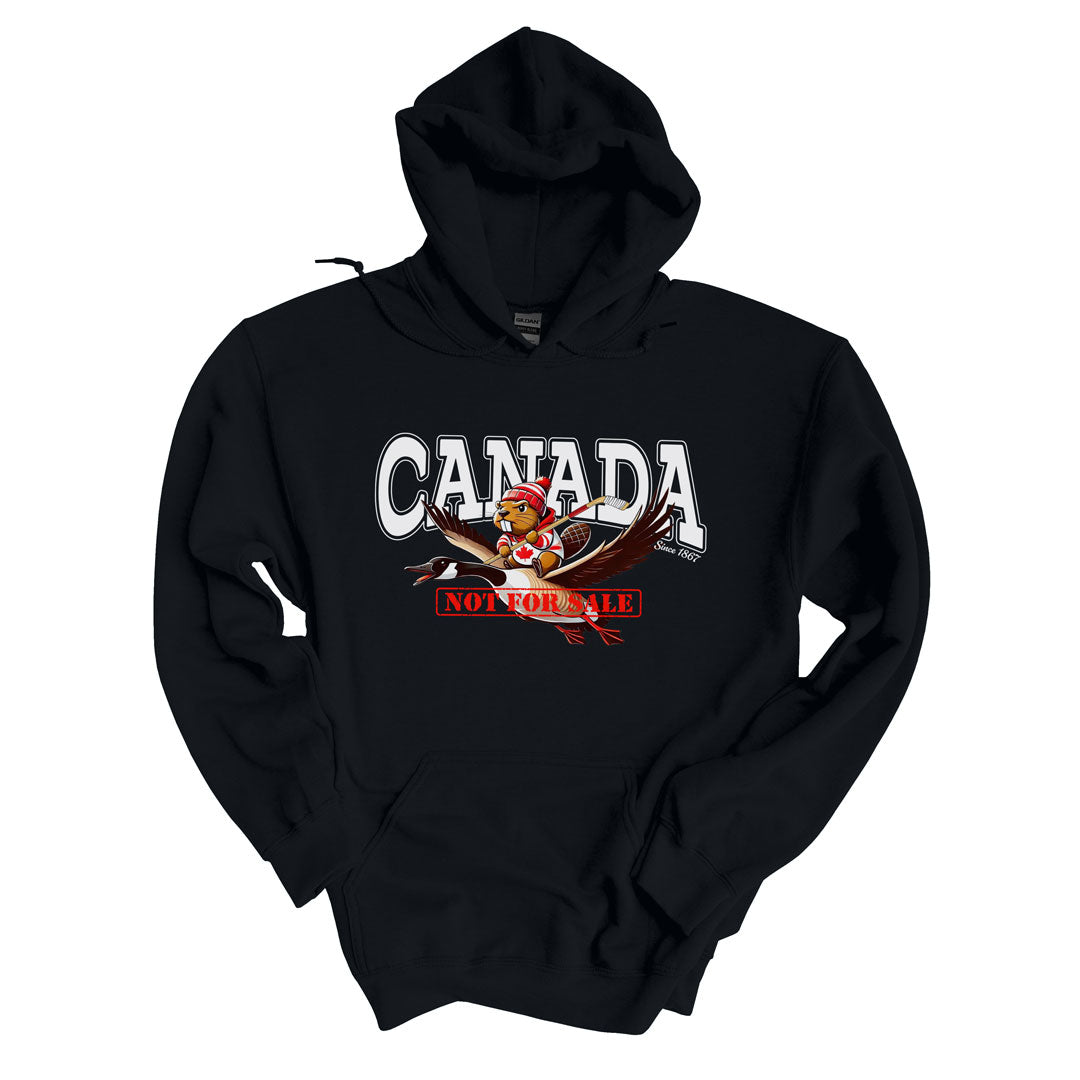 hoodie Canada Is Not for Sale X Large Black