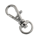 Swivel Clip's - Nickel : 10 Pack